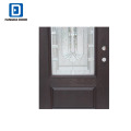 Fangda latest design oak composite front doors